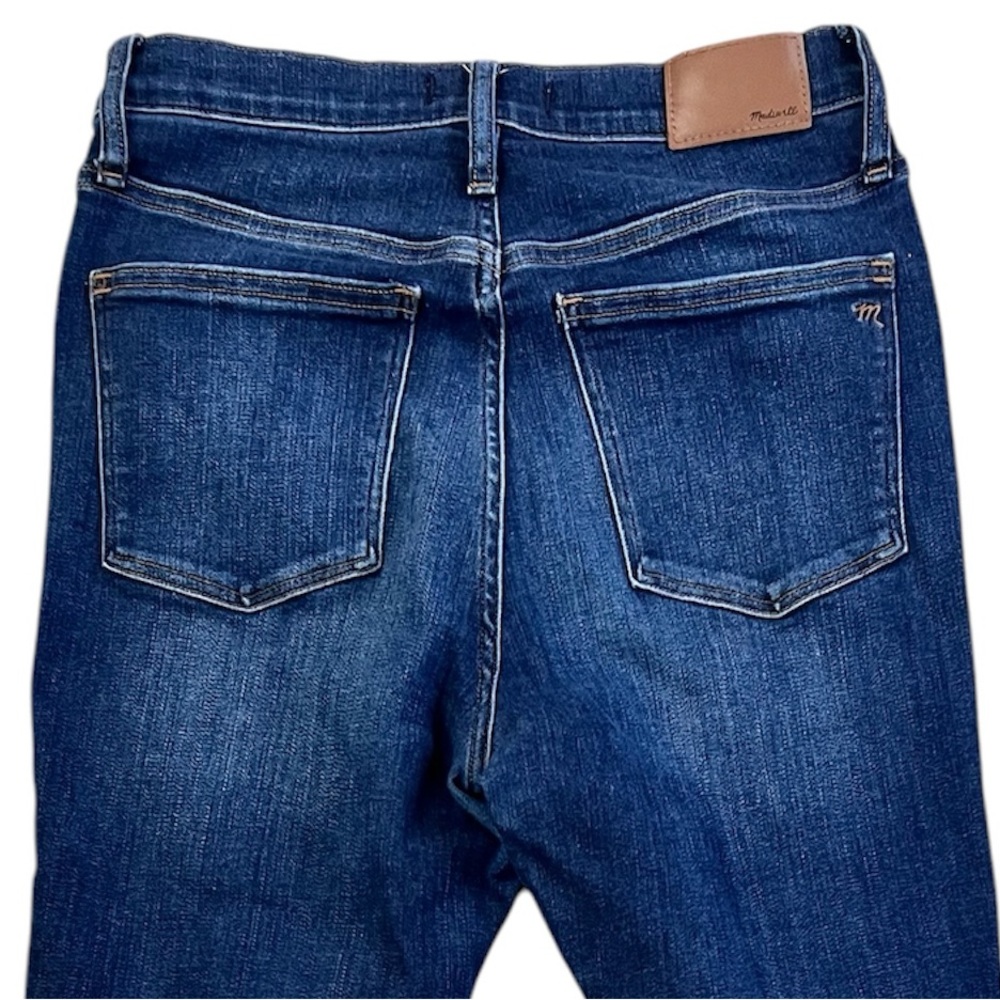 Madewell Dark Wash High Rise Skinny Jeans - Picture 7 of 11